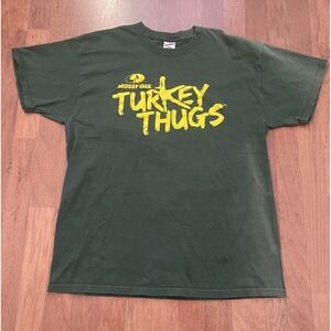 Mossy Oak Turkey Thugs | Basic T Shirt | XL | Hunting | Bird Hunter | Outdoor